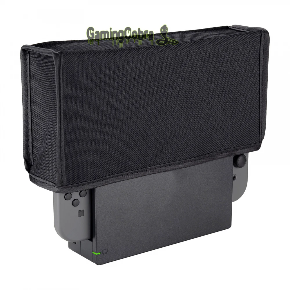 eXtremeRateBlackNylonWaterproofDustCoverforNintendoSwitchGame