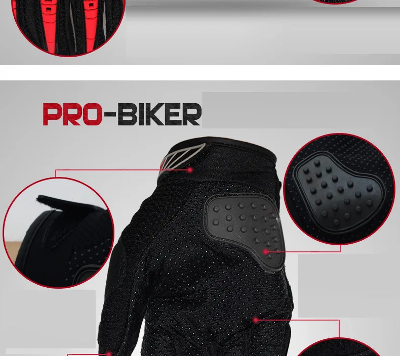 Pro biker moto rcycle перчатки мужские перчатки для грязного велосипеда Ганц мото гоночные перчатки для верховой езды для moto rcycle guantes de moto cross