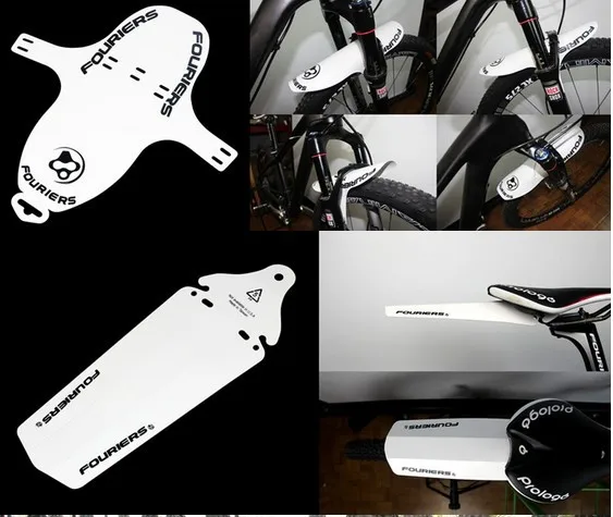 2PCS Cycling Bicycle Bike Front Rear Mud Guards Mudguard Fenders Set 6 Colors