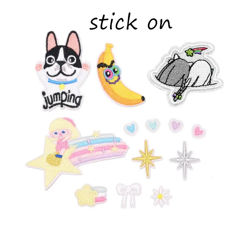 

Animal And Fruit Parches Ropa Patch Embroidered Patches For Clothing Iron On For Close Shoes Bags Badges Embroidery