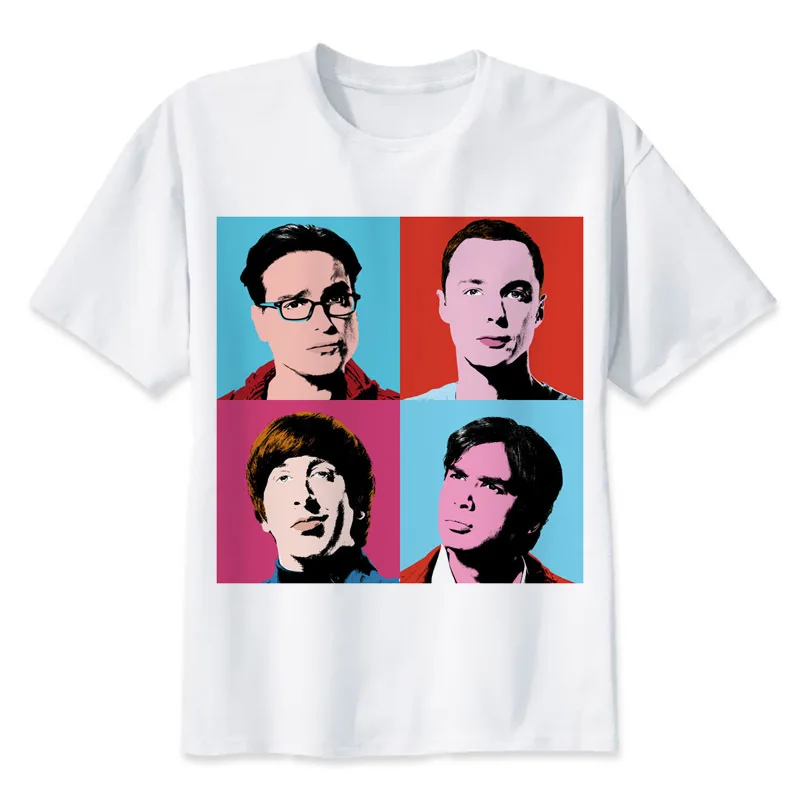 The Big Bang Theory T Shirts Men Personalized Custom Tee 2017 Summer
