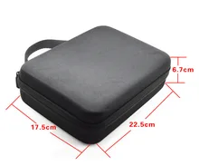 Promotion Travel Storage collection bag Case Gopro Hero 3/4 Sj 4000 Xiaomi Yi Action Soocoo Camera sport cam go pro Accessories