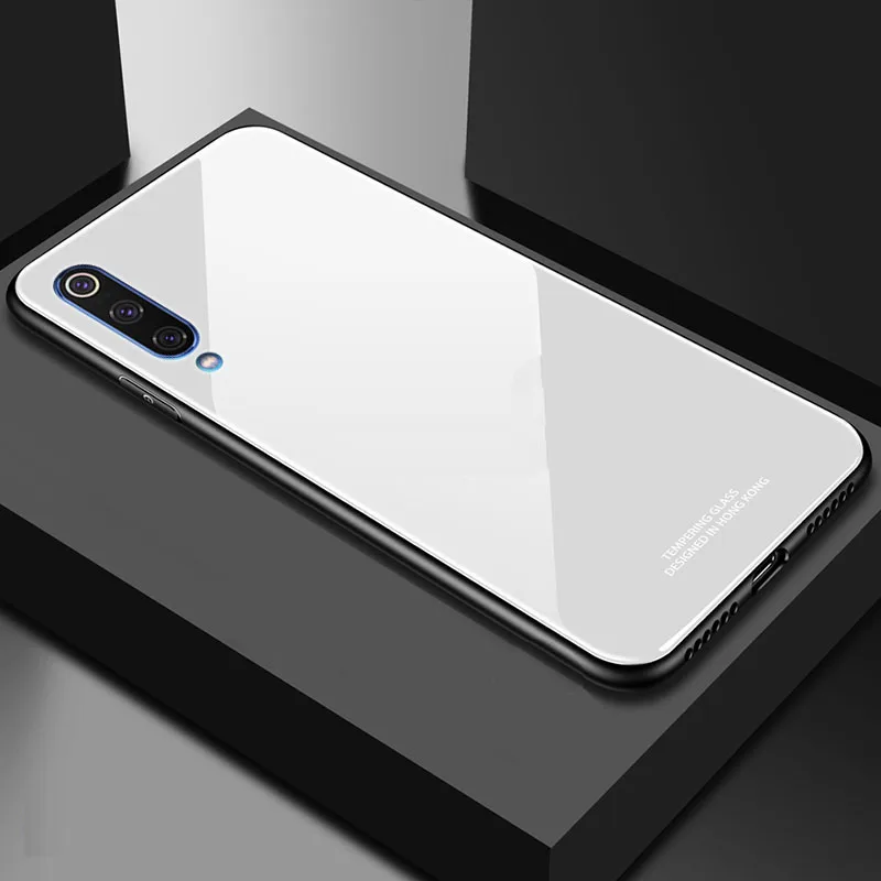 Роскошный жесткий стеклянный чехол XNRAPID mi rror для xiaomi mi 9 se mi 9, силиконовая задняя крышка из ТПУ для телефона etui mi 9 se 9se