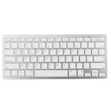 Wirelss Bluetooth 3 0 Keyboard For iPhone iPad Macbook Samsung Tablet PC iOS Android Devices White