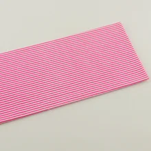 1 шт., 50 см х 50 см, розовые, красные и белые полоски, домашний текстиль, стеганая ткань, tecido, хлопковая ткань, предварительно срезанная жировая четверть