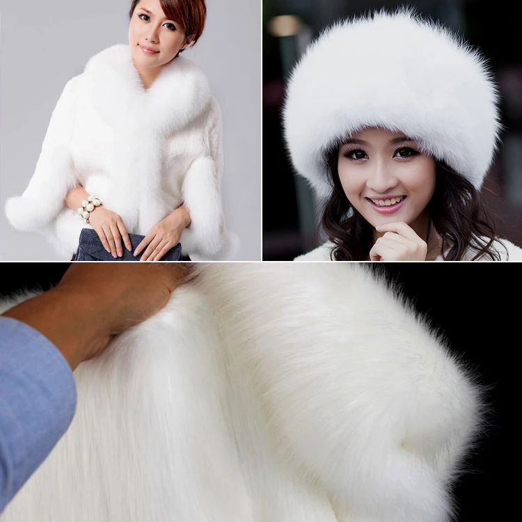 Wholesale Quality Faux-fur-fabric,5cm Pile Imitation Fox Fur Fabric,fashion  Clothing Hat Material,150cm*50cm - Fabric - AliExpress