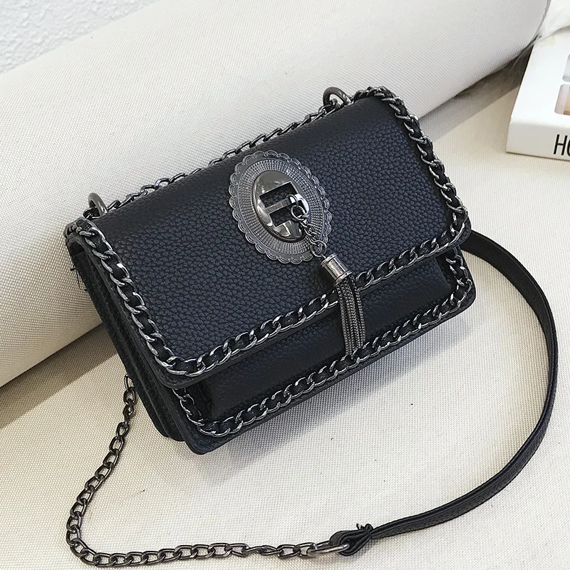 Di Delle Messaggero Modo Tendenza Trasporto Catena Donne pink Coreana Sacchetto Donna Borse green 2019 A Nuova Borsa Sacchetto Tempo Versione Libero Beige Del Per Semplice Il Tracolla black dXPqTvT