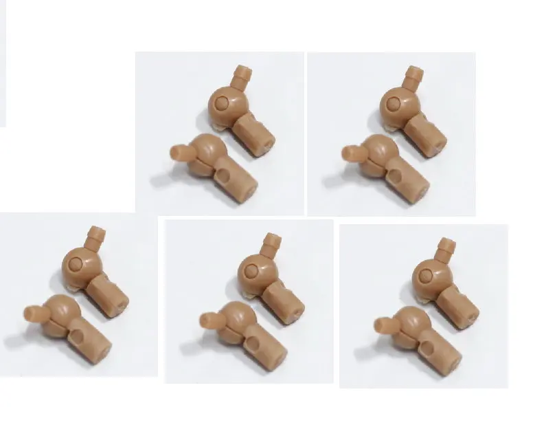 

10pcs x 1/6 Scale hands peg connector Wrist Pegs For MX02-A B 12" figure for 12" Action Figure doll Toys soldier model