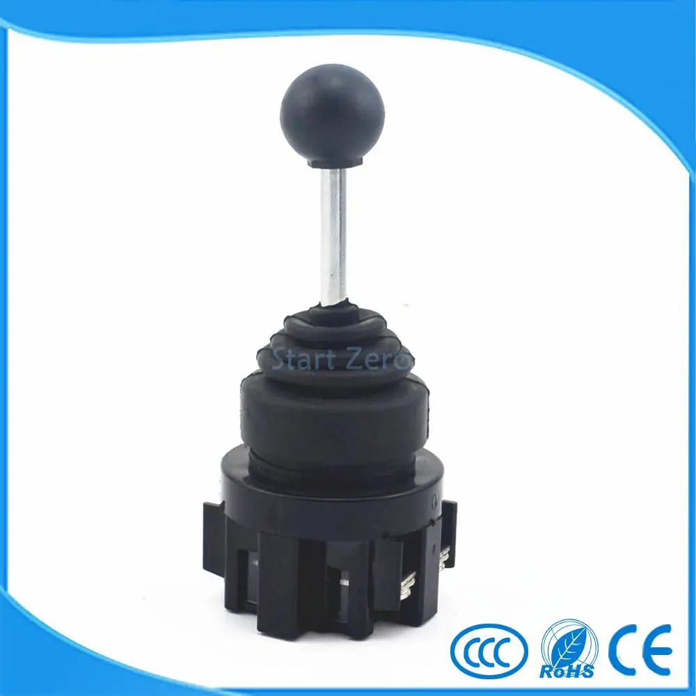 

2NO 2 Position Momentary Type Monolever Joystick Switch Cross Button Switches CS-201