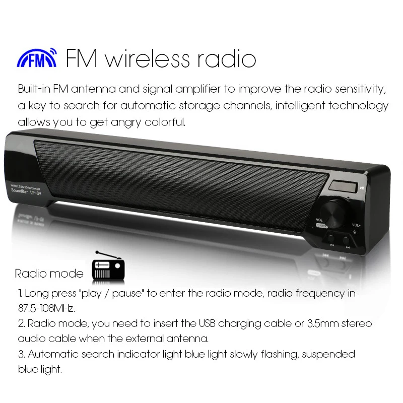 soundbar with built in amplifier