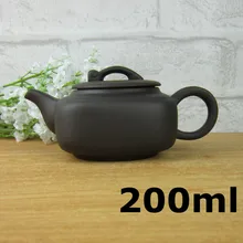 Промо-акция! Настоящий чайный горшок из исинской глины, чайник ручной работы, 200 мл, чайный набор, китайский подарок для церемонии, заварки