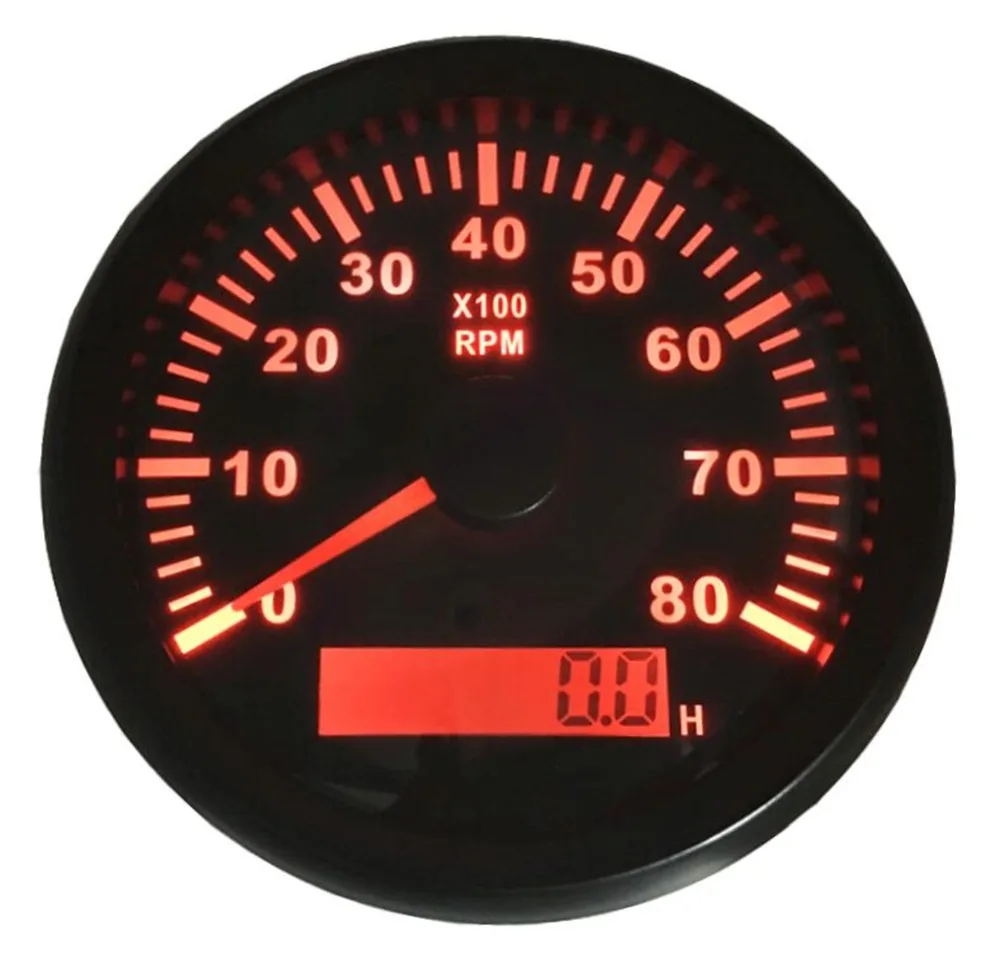 Buy Free Shipping 1pc 8000RPM Revolution Meters 12V