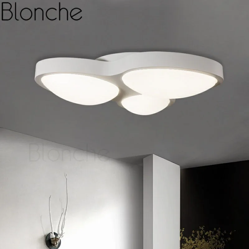 

Nordic Modern Led Ceiling Lamp Acrylic Ceiling Light for Living Room Bedroom Home Decor Remote Control Fixture Creative Lighting