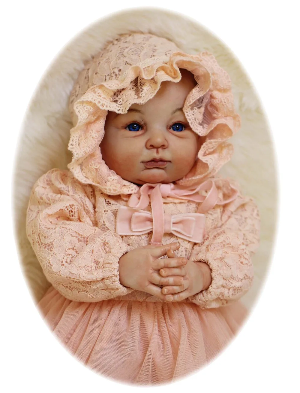 Изысканный ручной реальные Детские куклы Reborn 22 "Soft Touch силикона новорожденных куклы творческий дети любовника подарок