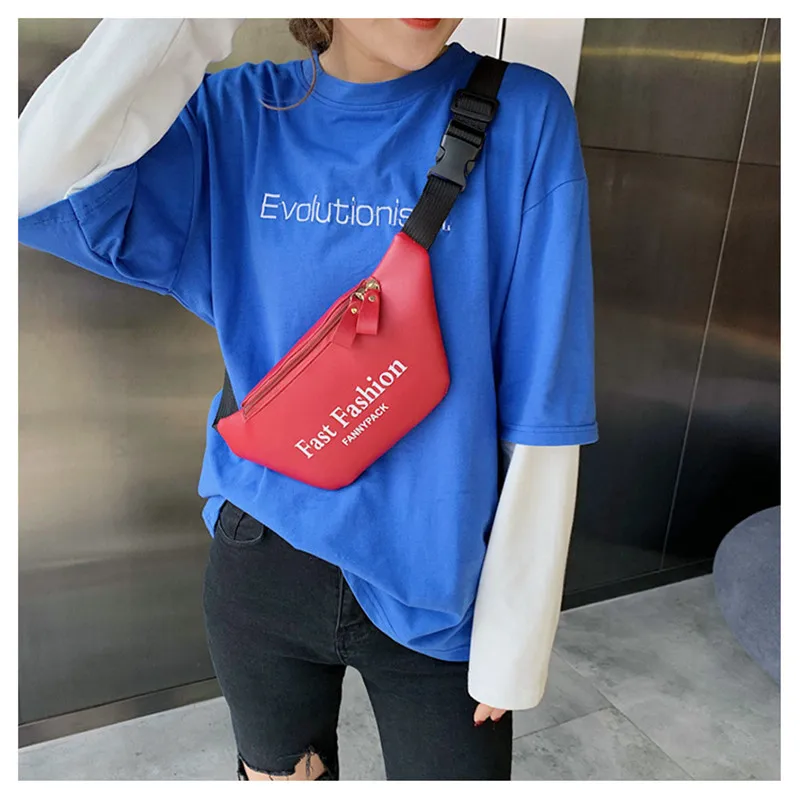 

Jiessie&Angela Fashion Fanny Pack For Women Belt Bag Leather Waist Bag Running Waist Pack Travel Fanny Packs Bag Pouch Phone