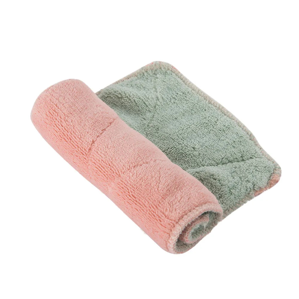 

High Quality 1 pcs big size Microfiber Cleaning Cloth Super absorbent home Kitchen Towels Wiping Dust Rags Clean Dish Cloth