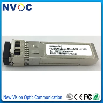 

Free Shipping 10Gb/s SFP+ Transceiver SFP-10G-ZR100 Dual Fiber Singlemode 100km 1550nm LC DDM Module,10G SMF Duplex 100KM LC SFP