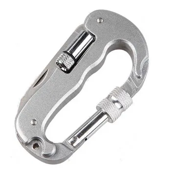

Superior Multitool Camping Multi-functional EDC Gear Folding Knife Saw LED Carabiner Hanging Buckle Hike Multipurpose Tool