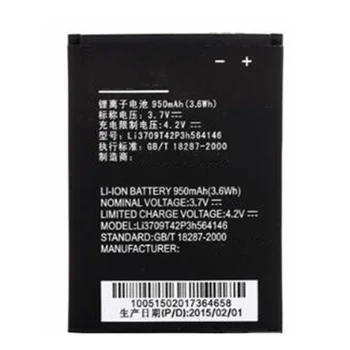 

Rush Sale Limited Stock 950mAh LI3709T42P3H564146 Replacement Battery For ZTE U5606 U208 U507 U508 U506 High Quality