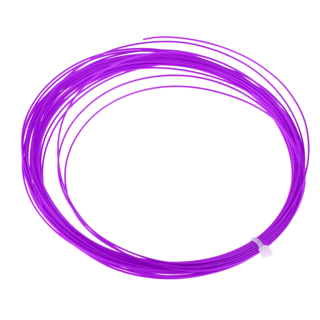 Premium Tennis Racquet Badminton Racket String Reel Wire 10 Meter DIY Tools -6 Color Available Badminton Racket String