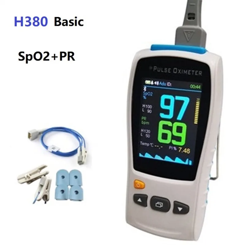 Пульсоксиметр ручной для измерения пульса с ЖК дисплеем 2 8 дюйма|pulse oximeter|oximetro de