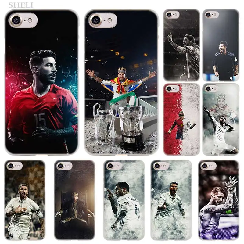 

PlusSergio Ramos SR4 fashion transparent Case Cover for iPhone XI R 2019 XS Max XR X 4s 5s SE 6 6s 7 8 Plus