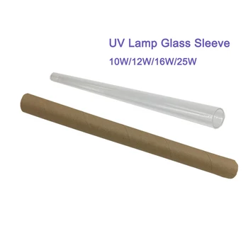 

Spare Quartz Sleeve For Over Flow UV Sterilizer Quartz Glass Tube Length 240mm 300mm 355mm 575mm
