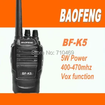 

DHL Freeshipping+Baofeng bf-k5 midland quality walkietalkie uhf portable radio transceiver set+earpiece for baofeng uv 5r