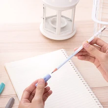 

Protective Sleeve Cap Stationery Pencil Children School Supplies Rubber Stationery For Kids Eraser Kawaii Erasers For Kids