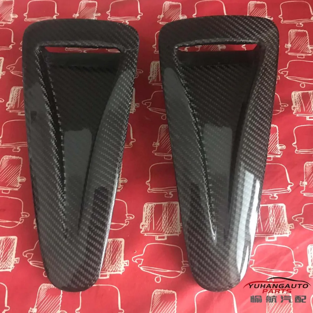 

For R35 GTR OEM Hood Vents Bonnet Vents Scoop (Pair) carbon fiber