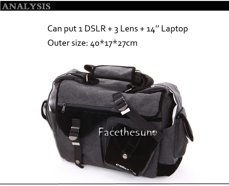 Casual camera shoulder bag JB-7