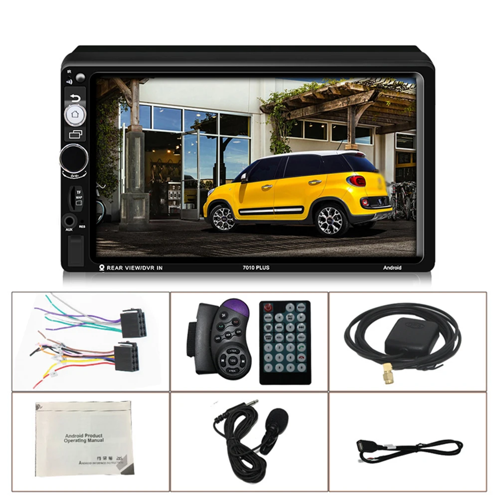 

7 Inch 2Din Screen Audio Car Navigation Remote Control Video Auto Stereo Multimedia MP5 Player FM Radio For Android