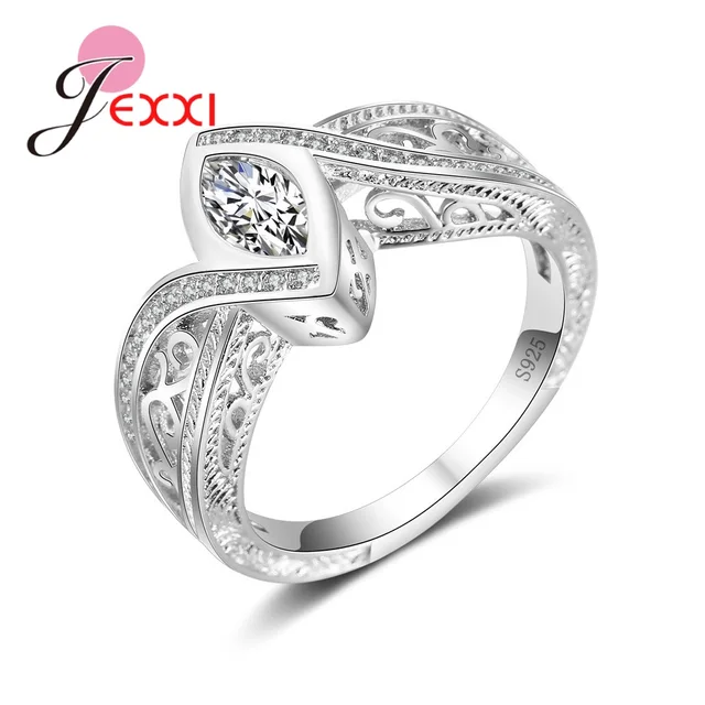 JEXXI Squisito Dell'annata Hollow Anelli di Figura per Le Donne Femminile Forma JEXXI Squisito Dell'annata Hollow Anelli di Figura per Le Donne Femminile Forma