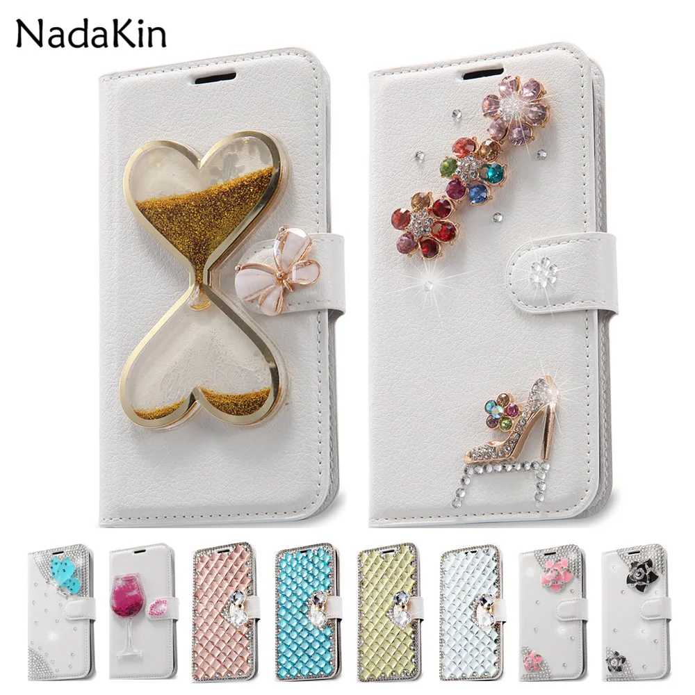 

Diamond Flip Leather Case for Wiko Rainbow UP Highway Star Fever 4G Sunset Lenny Sunny 2 3 Max Upulse Wim Lite View XL Prime