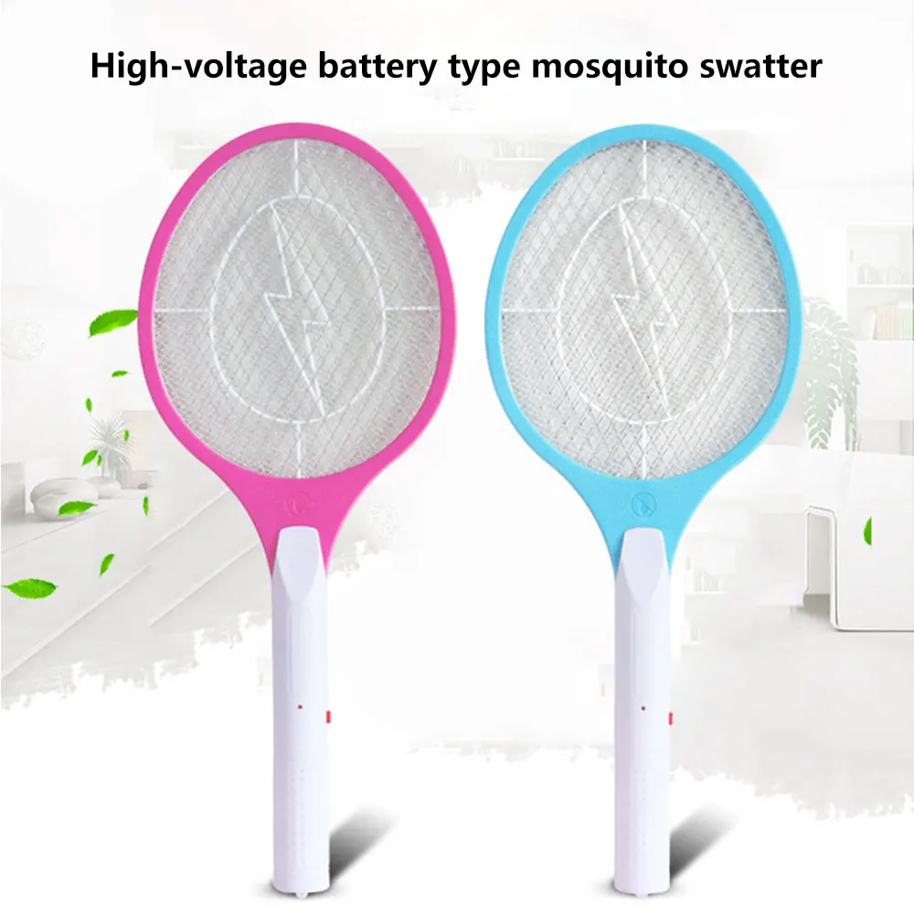 Rechargeable Electric Mosquito Swatter Zapper Racket Insects Bug Bat Wasp Zapper Fly Mosquito
