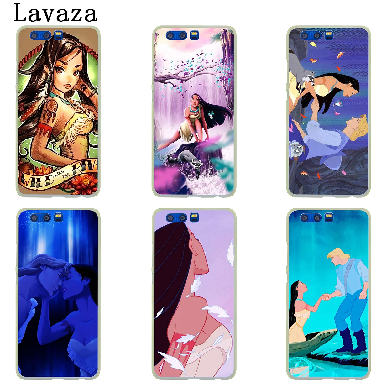 Lavaza Покахонтас жесткий чехол для телефона huawei Y9 Y7 Y6 Prime 2019 2018 Honor 20 10 8C 8X8 9X9 Lite 7C 7X 7A