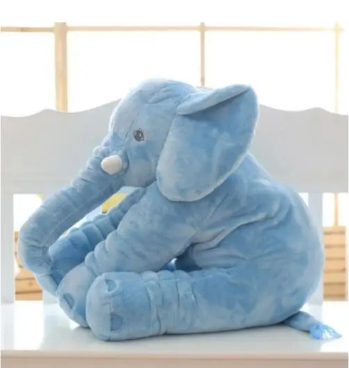 33/40/60 см детские плюшевые слон мягкие плюшевые игрушки и куклы из мультфильма слон Playmate спокойствие Игрушки для маленьких детей с изображением слона детские рождественские подарки - Цвет: Blue