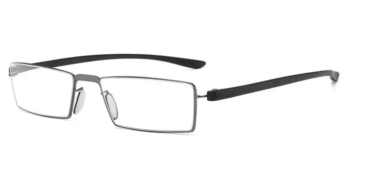 WEARKAPER Новинка 360 градусов кольцо фокус анти-синий свет очки для чтения мужчин и женщин бифокальные очки при дальнозоркости Oculos диоптрий 1,0-4 - Frame Color: Black