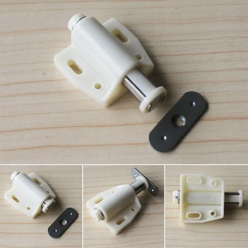 

Wholesale 4pcs Open Magnetic Door Drawer Cabinet Latch Catch Touch Kitchen Cupboard with Iron Sheet Top quality