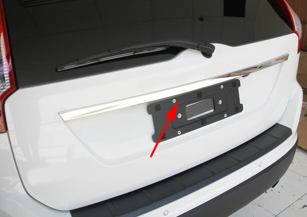 Trunk lid open volvo