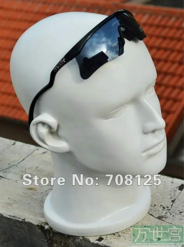Белый манекен мужчины из Стекловолокна Голова для солнцезащитных очков и наушников и парика