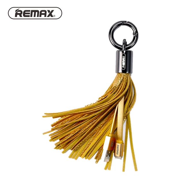 REMAX кожа Кисточки Брелок Micro USB кабель 3A быстрой зарядки кабели передачи данных для iPhone 6 7 8 XR Max