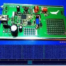 100 кГц-1,7 ГГц Полнодиапазонный UV HF RTL-SDR USB тюнер приемник DIY комплекты U/V антенна