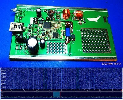 100 кГц 1 7 ГГц полный диапазон УФ HF USB тюнер приемник DIY комплекты U/V