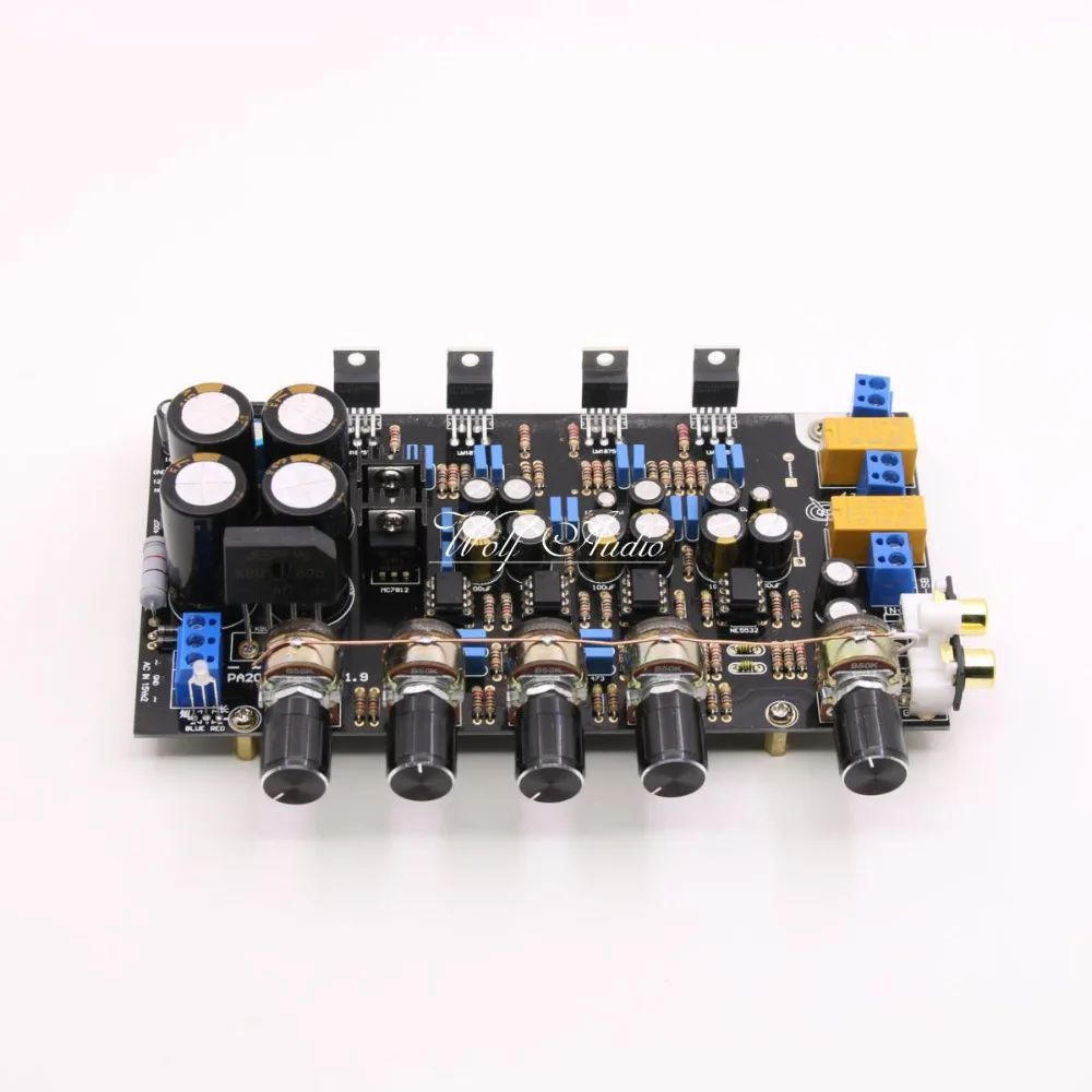 Сборка платы усилителя мощности LM1875 2 1 канала HiFi BTL аудио Плата усилителя|power amplifier