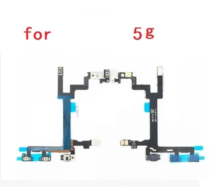 10PCS Power On//Off Volume Button Contact Switch Replacement Part for iPhone 5 5S