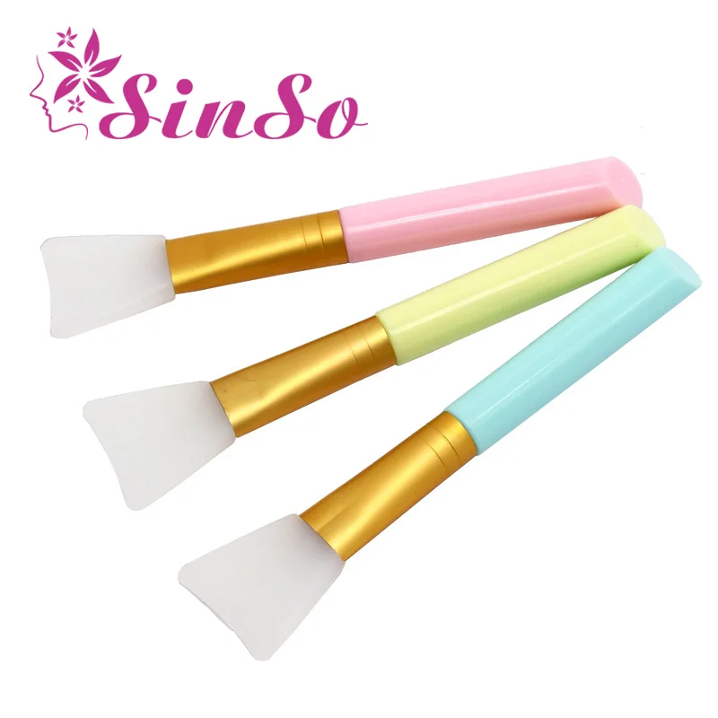 

SinSo 1PC Mask Brush Silicone Facial Face Mask Mud Mixing Skin Care Beauty Makeup Brushes Foundation Cosmetics Brush Tools