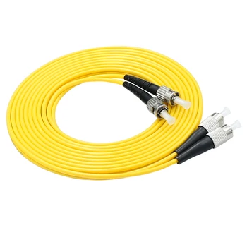 

5pcs/bag FC/UPC-ST/UPC Duplex 2.0mm Single Mode Fiber Optic Patch Cord