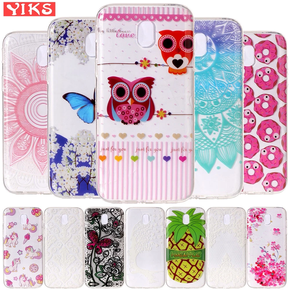 

For coque Samsung Galaxy J3 J5 J7 2017 Case Europe Version Soft TPU Back Cover For Samsung fundas J330 J330F J530 J730 Cases