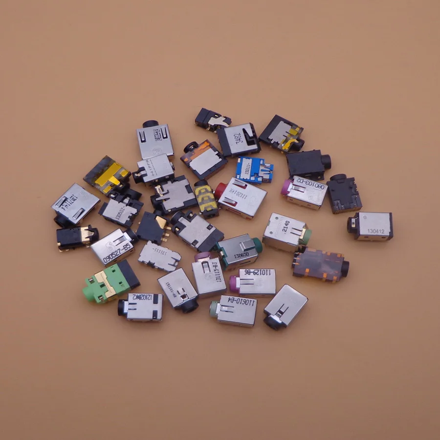 30models laptop 3.5mm audio jack notebook 6PIN 7PIN 8PIN 9P for LENOVO DELL HP ACER ASUS Gateway notebook 3.5 mm headphone jack